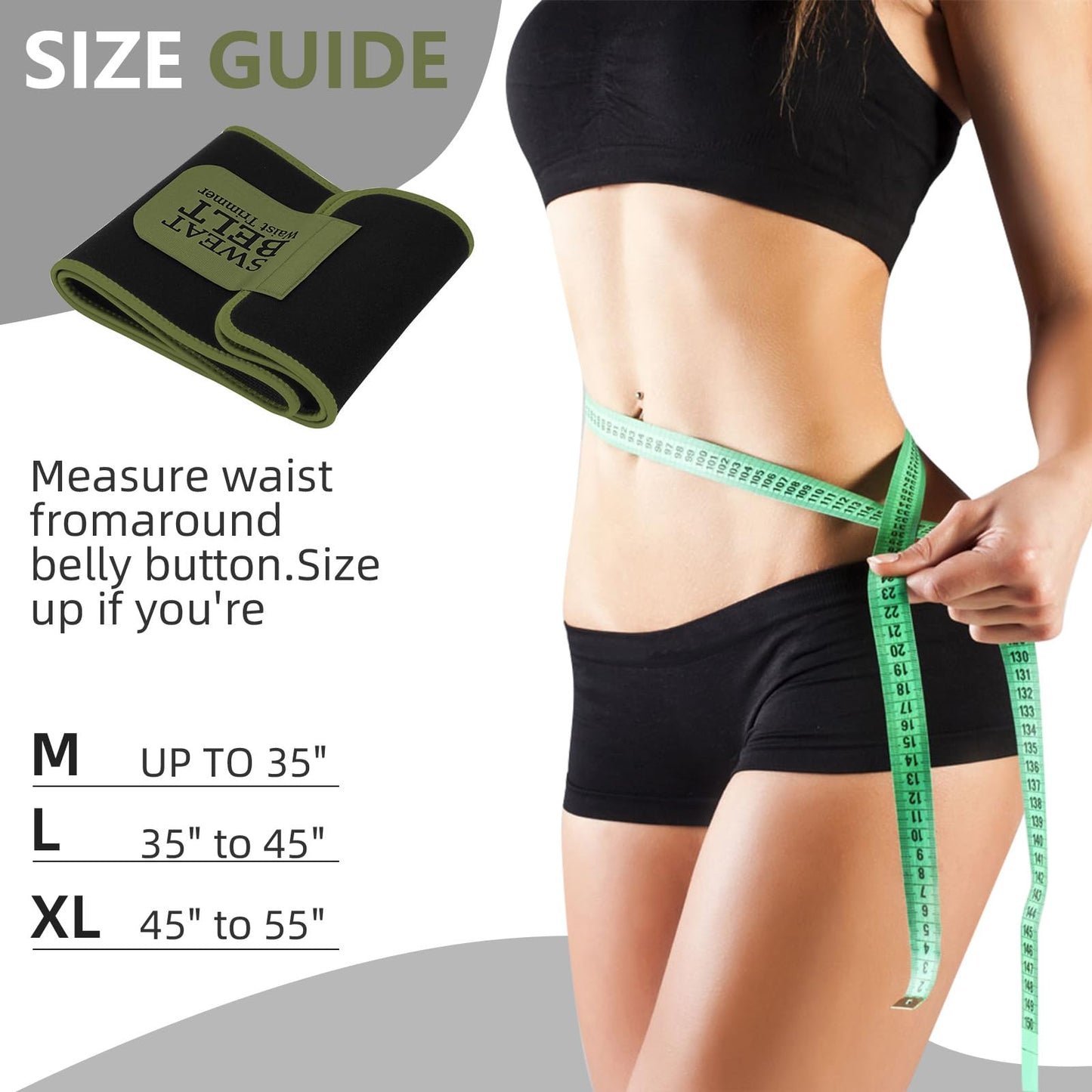 ZPP Waist Trainer for Women and Men, Neoprene Sweat Band Waist Trimmer Belt Slimming Stomach Wrap for Workout