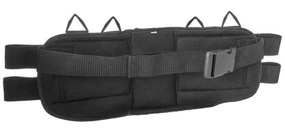 Maddog 4+1 Entry Level Paintball Harness Pod Pack Belt with HPA CO2 Tank Holder Pouch | Includes (4) Paintball Pods