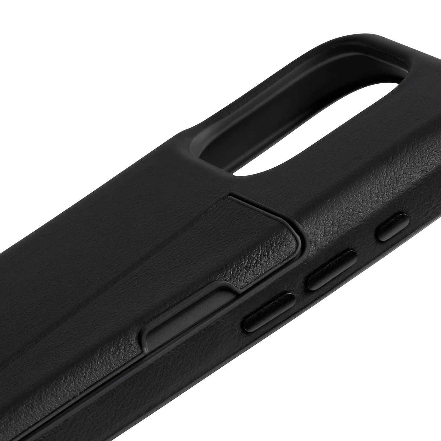 Bellroy Phone Case – 3 Card for iPhone 16 Pro Max (Leather iPhone case, Phone Wallet) - Black