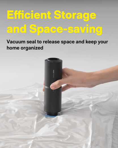 HOTO Handheld Vacuum Cleaner Cordless, Desk Vacuum Cleaner Compressed Electric Air Duster 15000Pa Suction, 4-in-1 Portable Vortex Vacuum Dust Buster Air Blower for Computer, Keyboard