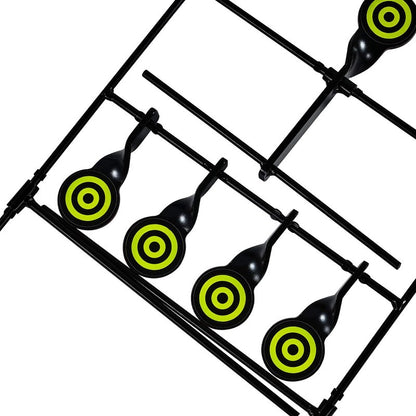 KNINE OUTDOORS Resetting Shooting Target Airsoft Rimfire Pellet BB Gun Target, Rated for .22 .177 Caliber