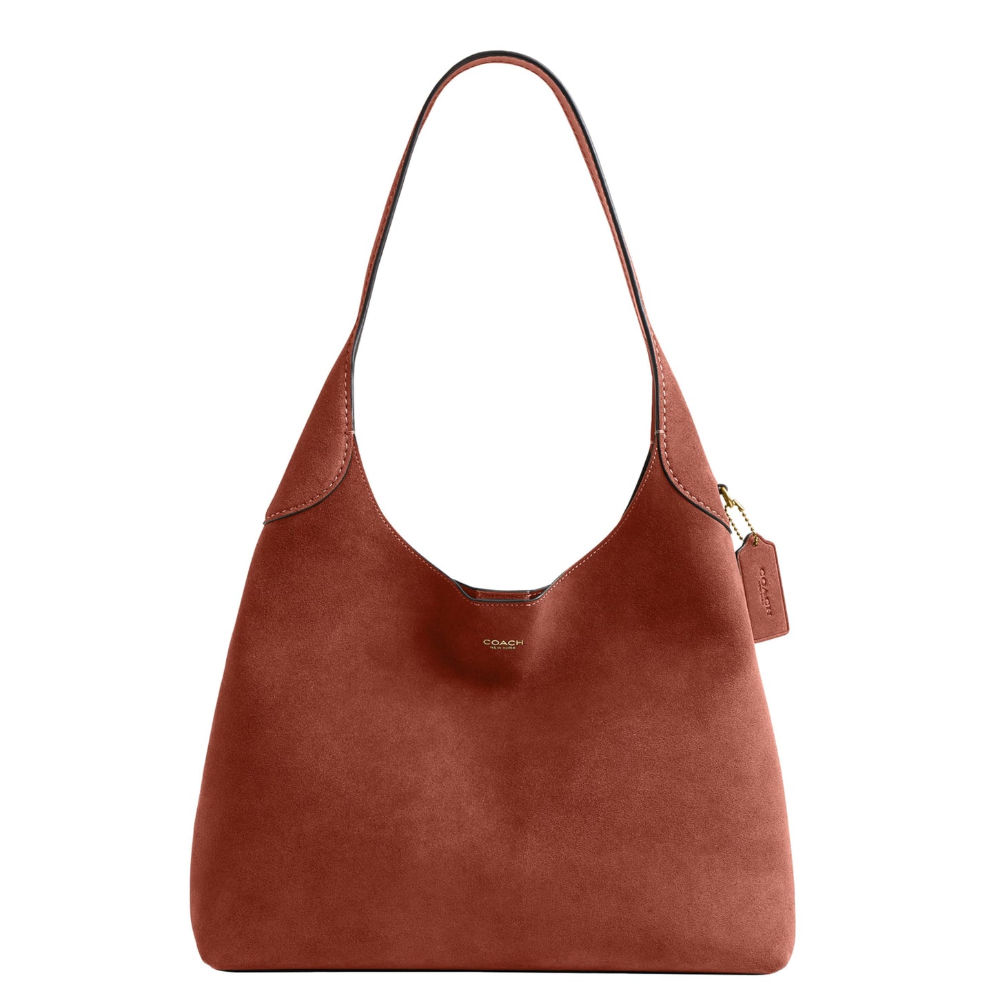 COACH Suede Brooklyn Shoulder Bag 34