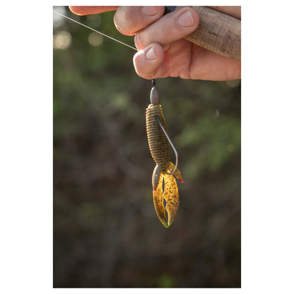 Berkley PowerBait MaxScent Fishing Soft Bait, Black, 4"