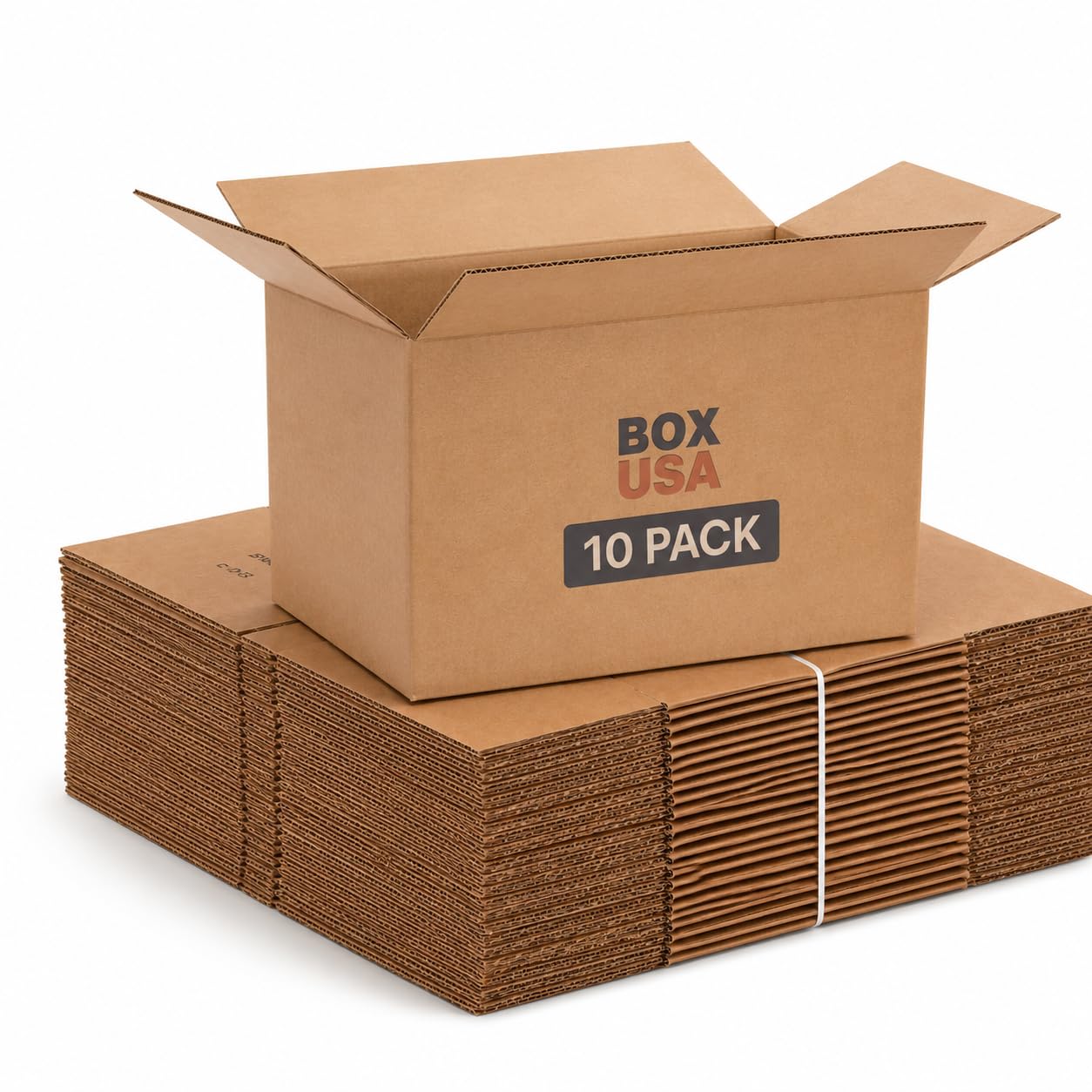 BOX USA Moving Boxes 22"L x 17"W x 12"H (10-Pack) Large - Corrugated Cardboard Box for Shipping, Mailing, Packing, Packaging and Storage