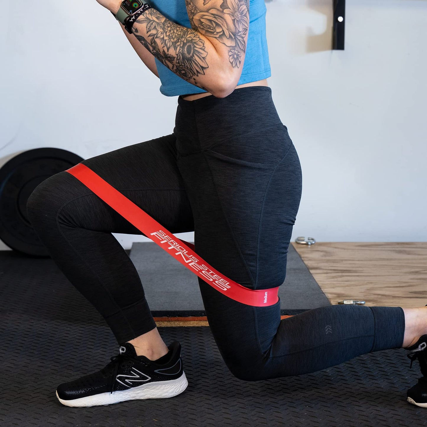 Serious Steel Fitness Mini Resistance Loop Bands | Rehab and Prehab Stretch Bands | 12" Exercise Workout Bands (Sets of 5 Pack and Sets of 10 Pack Trainer Options Available!)