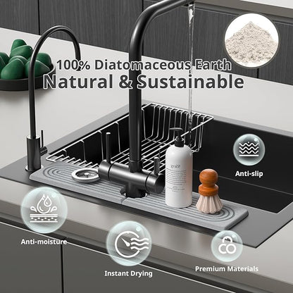 Quick Dry Sink Splash Guard