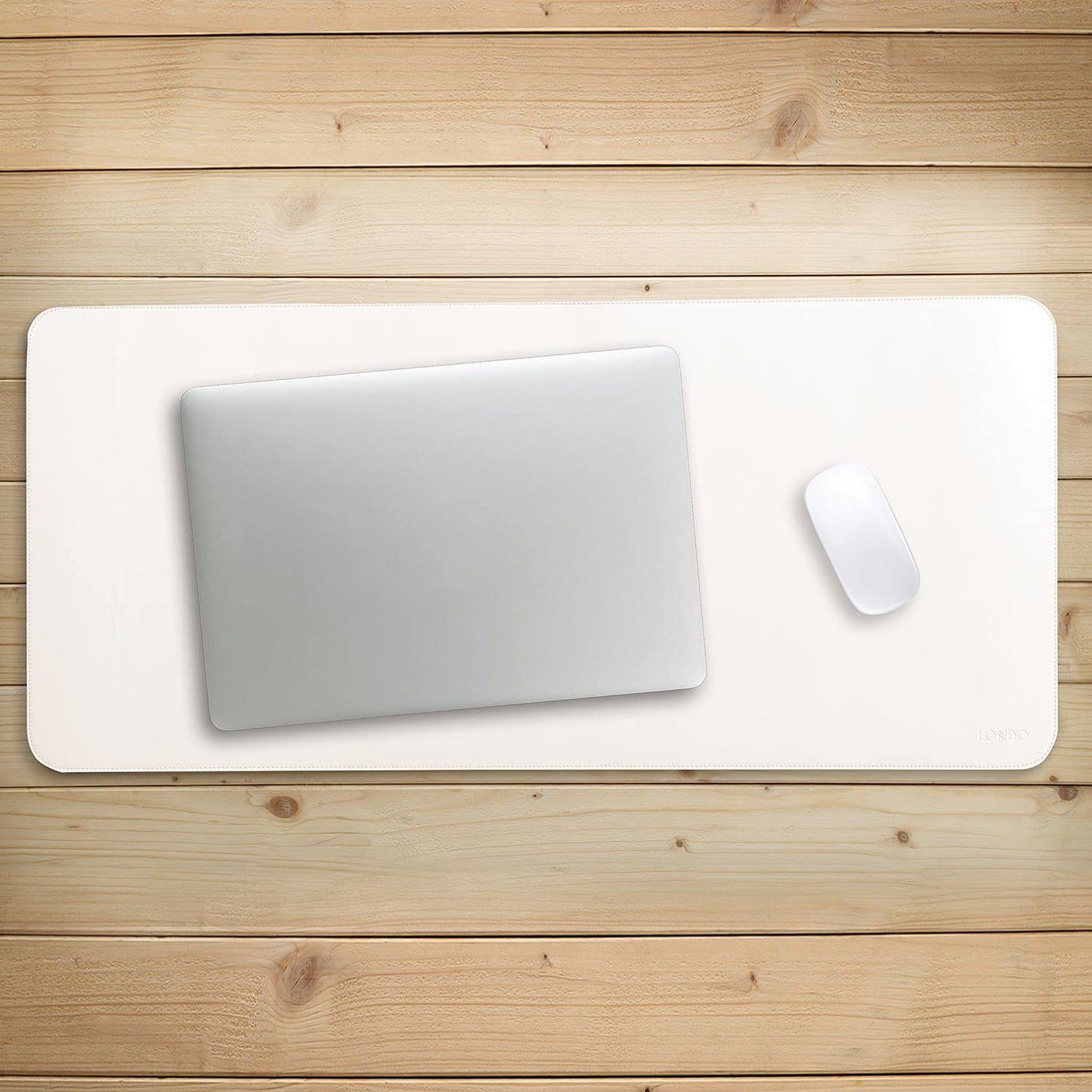 Londo Leather Extended Mouse Pad – Large Desk Mat for Office & Gaming, Smooth Writing Surface, Non-Slip Base, Durable & Stylish Workspace Accessory