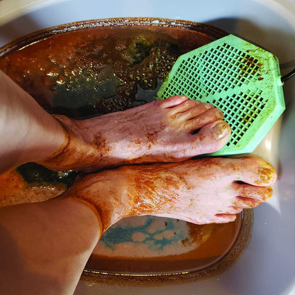 CS-900 Twice Powerful 6.5" x 5.5" Ion Detox Foot Bath Arrays Flat Dual Coil Stainless Steel Aqua Ionic Cleanse Array Compatible with Most 1/4" Plug Type Detox Machines