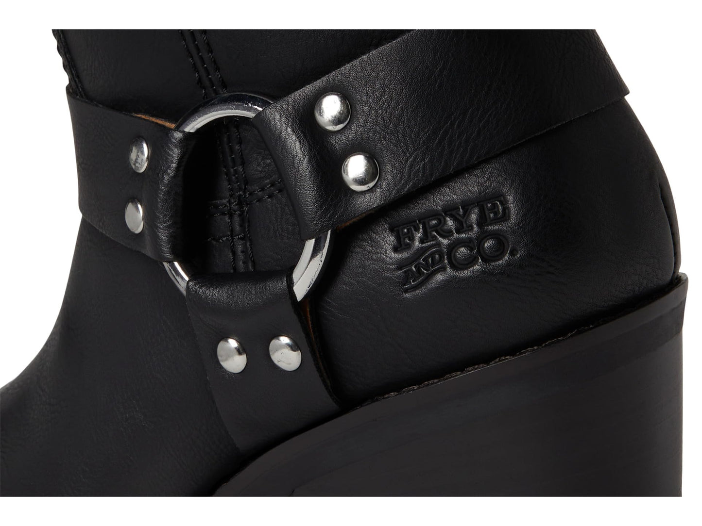 FRYE AND CO. Women's Lorrie Harness 12 Black 8 Medium