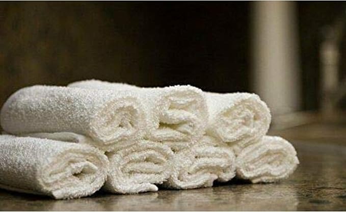 100% Cotton Washcloth Set – Soft, Absorbent Face Towels