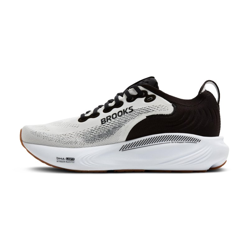 Brooks Women’s Adrenaline GTS 25 Supportive Running & Walking Shoe - White/Black/White - 11 Wide