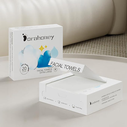 Disposable Face Towels Travel, Ultra Soft Facial Towels