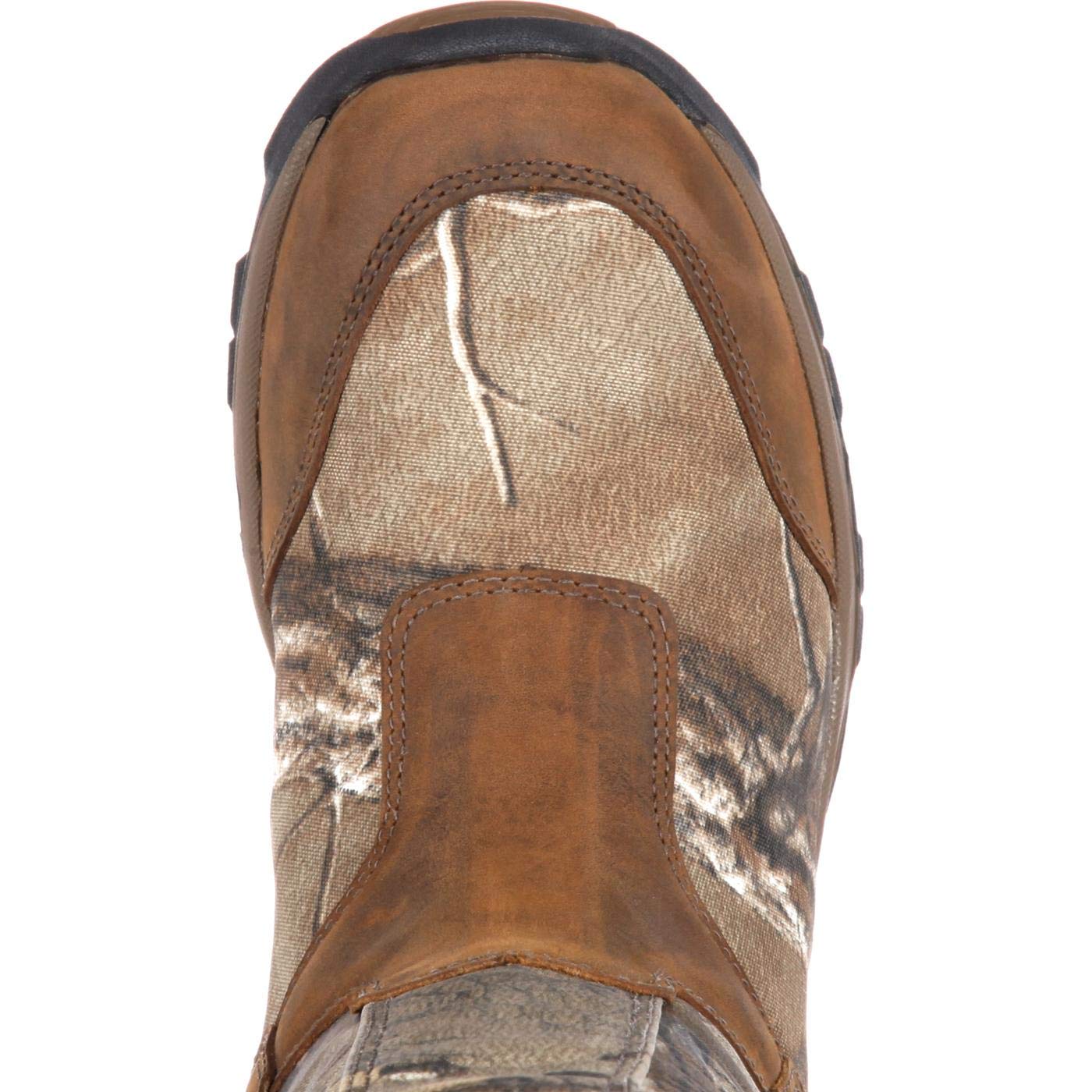 ROCKY Retraction Waterproof Side-Zip Snake Boot, Realtree Xtra, Size 11(M)