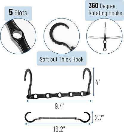 Mr. Pen- Space Saving Hangers for Clothes, Plastic Multi Clothes Hangers Space