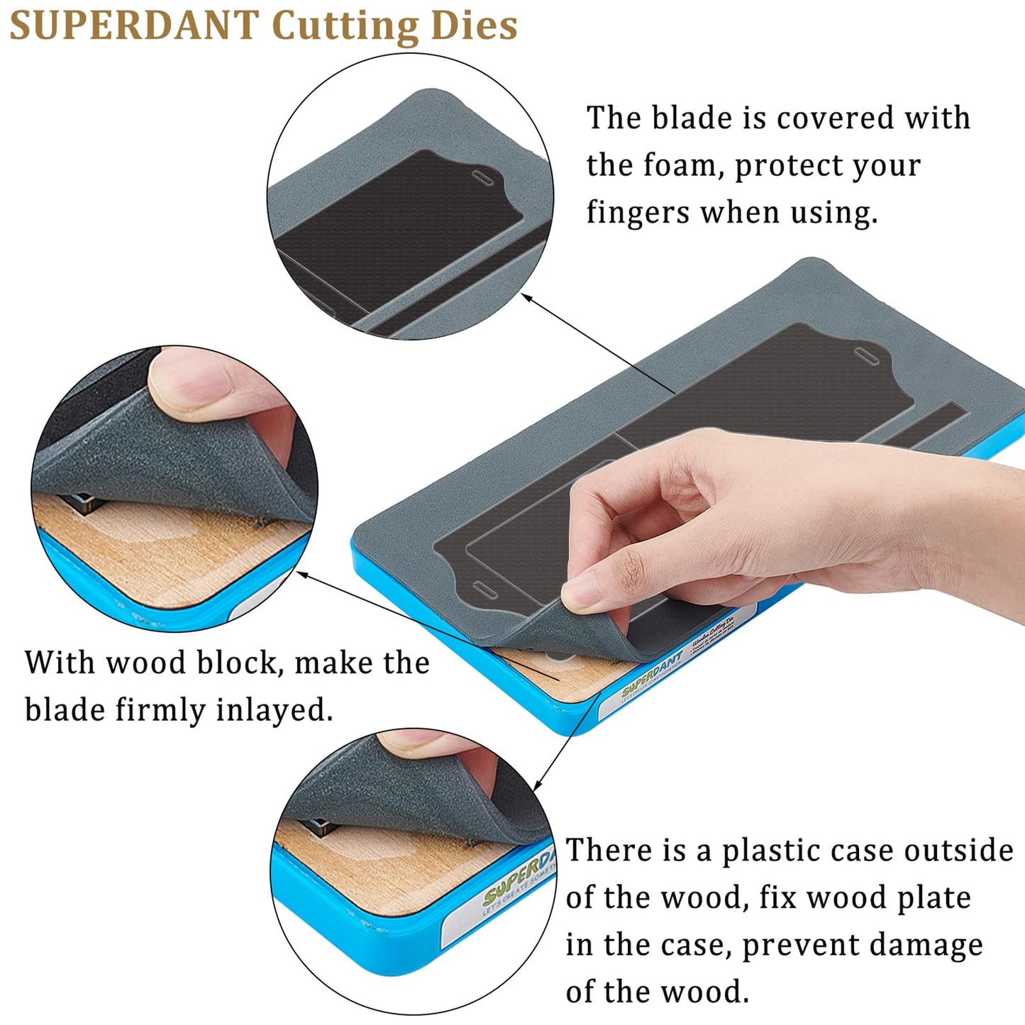 SUPERDANT Name Card Leather Luggage Tag Cutting Die Airplane Suitcase Labels Cut Punch Plane Luggage Tag Cutting Machine Wood Dies for DIY Leather Crafts