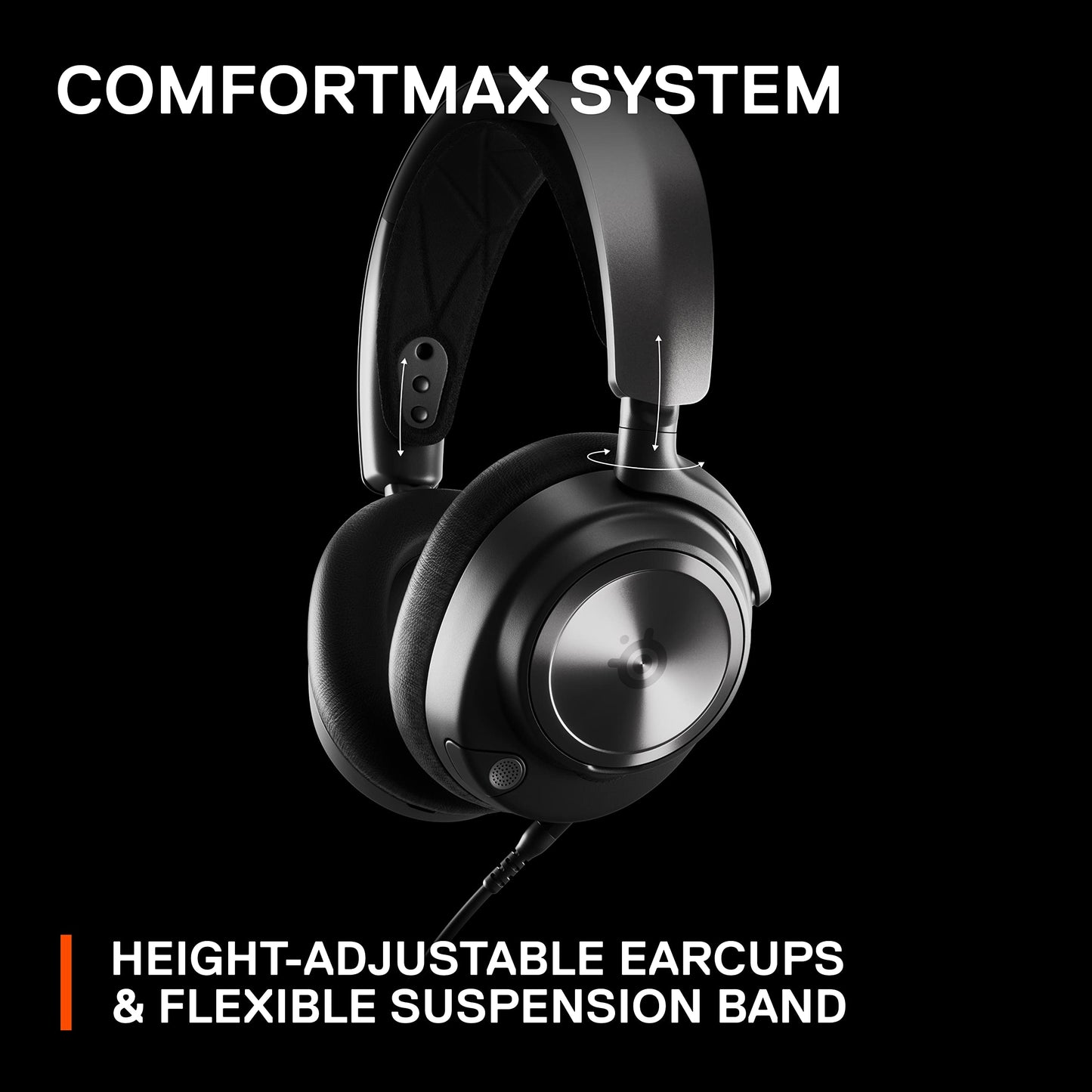SteelSeries Arctis Nova Pro Wired Gaming Headset for Xbox X|S, Xbox One, PC, PS4|5 and Nintendo Switch