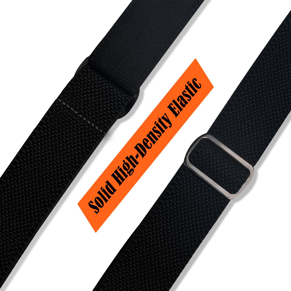 WELKINLAND 1.5In HD Elastic Suspenders, Heavy-Duty Work Suspenders, Comfy Belt Loop Suspenders with Hooks, Men Suspender for Pants, Men's Suspender for Jeans