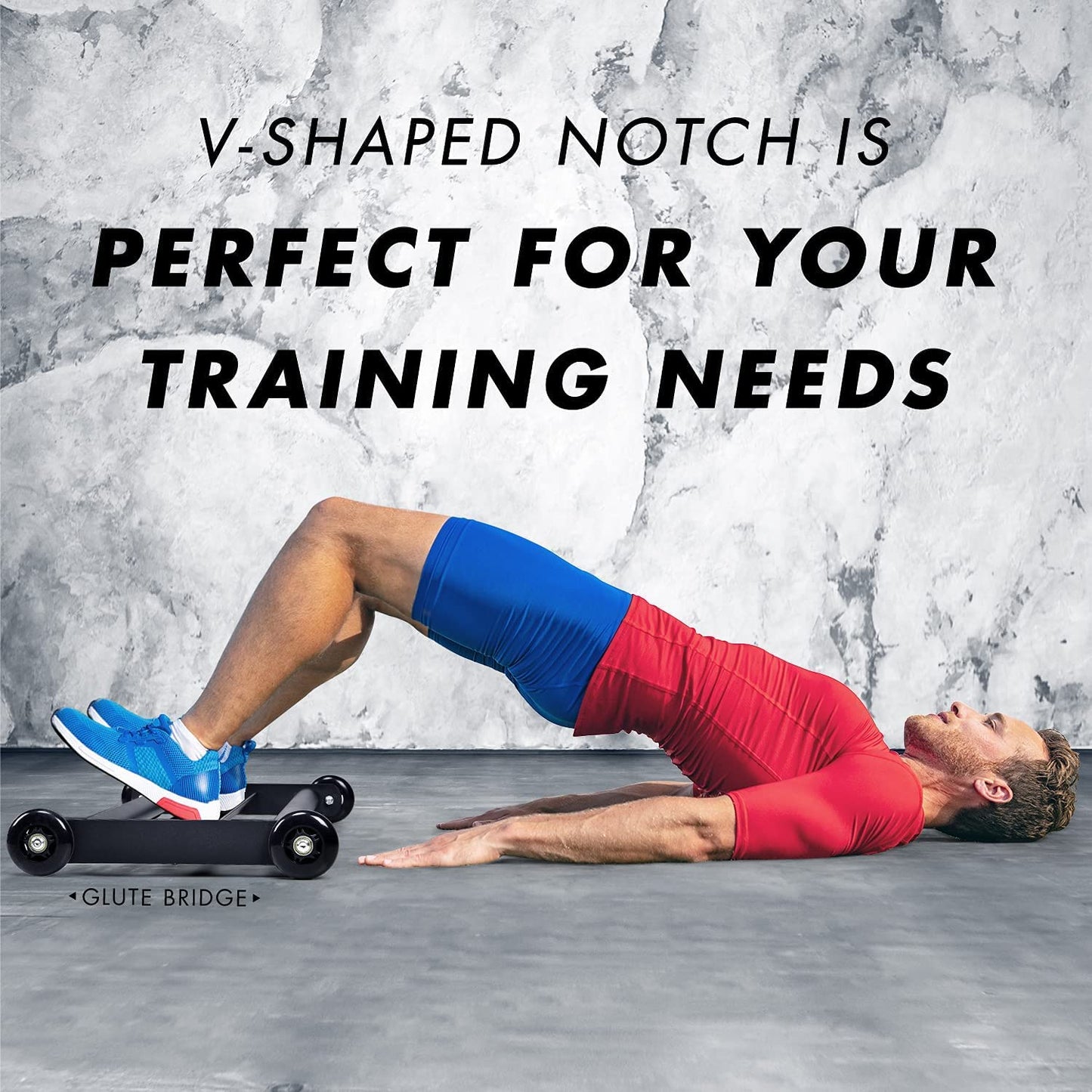Yes4All Glute Ham Glider, Exercise Wheels for Home Gym Fitness, Glute Hamstring, Booty Building