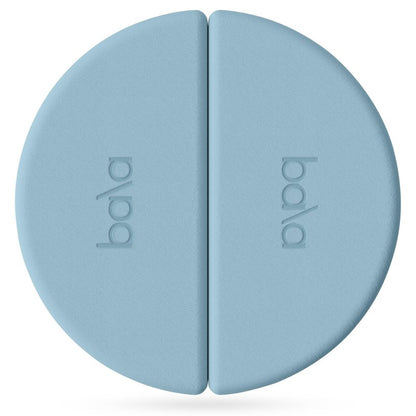 Bala Balance Blocks 2 Pack, Yoga Blocks for Working Out, (Sea) - Semi-Circular Yoga Accessories for Stretching & Exercise - Yoga Equipment for Home Workout - Yoga Block Essentials for Women & Men