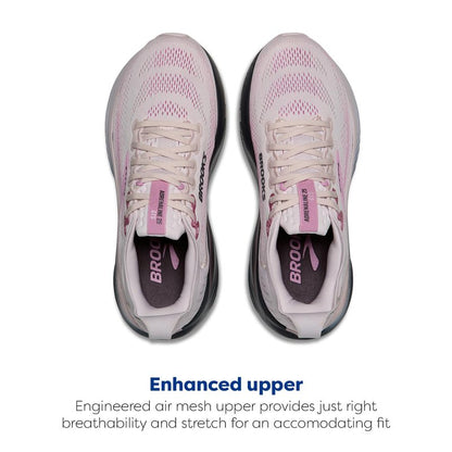 Brooks Women’s Adrenaline GTS 25 Supportive Running & Walking Shoe - Mauve/Ebony/Pink - 9 Medium