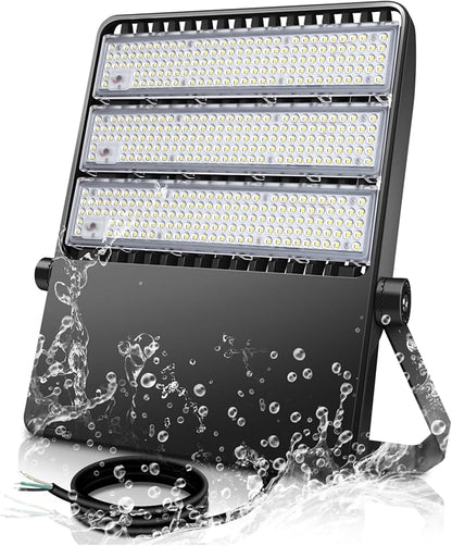 360W Stadium Flood Light Outdoor LED, 50800 Lumen 110-270v Commercial Super Bright Yard Floodlight 5000k, IP65 Waterproof Exterior Flood Lighting Security for Arena, Field, Sport, Court