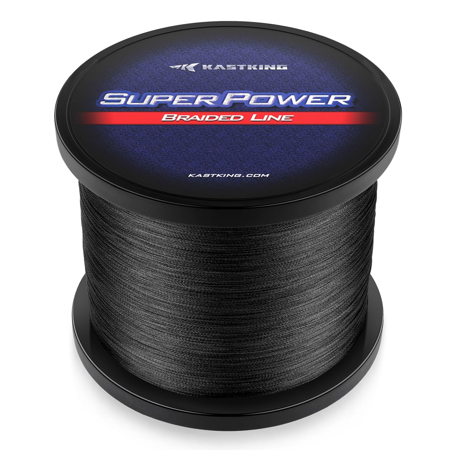 KastKing Superpower Braided Fishing Line, Black, 6LB, 150 Yds