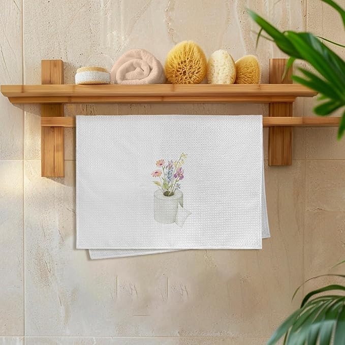 Wildflower Toilet Paper Roll Hand Towels