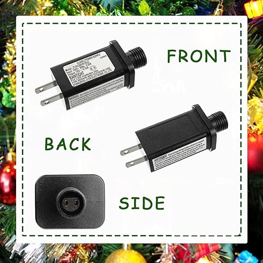 30V 3.6W LED Transformer Replacement Class 2 Power Supply for Christmas String Light Inflatable Decorations LED Controller IP44 Waterproof Low Voltage