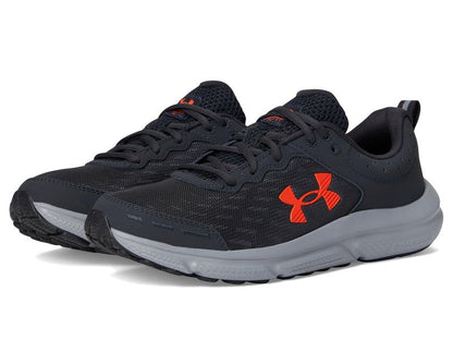 Under Armour Men's Charged Assert 10, (016) Anthracite/Anthracite/Ares Red, 6, US