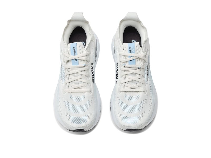 Brooks Women’s Adrenaline GTS 25 Supportive Running & Walking Shoe - Star White/Nantucket/Chrome - 7 Medium