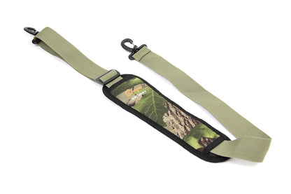 SUNYA Neoprene Compound Bow Sling, Silent Hunting or Fast Movement 2 Carrying Modes Switchable. Removable & Adjustable Shoulder Strap. Camouflage Fabric.