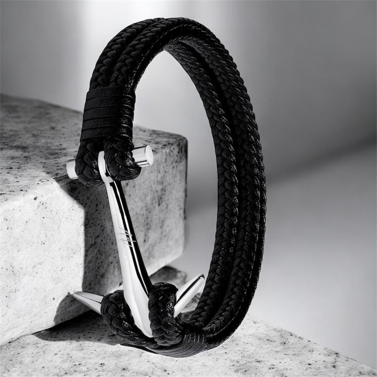 A&V Braided Leather Seagate Seagreen 7.67 inch