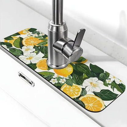 Faucet Draining Mat For Kitchen Sink