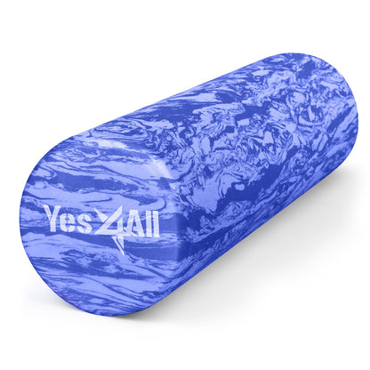 Yes4All EVA Firm Foam Roller for Back - Round Back Roller for Exercise, Yoga & Pilates 12/18/24/36 inch