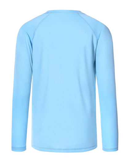 Boys UPF 50+ Swim Shirt Long Sleeve, 1 or 2 Pack UV Sun Protection Rash Guard, Youth Kids SPF Water Shirts for Beach Surf