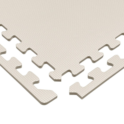 We Sell Mats 1/2" Thick Multipurpose EVA Foam Exercise Floor Mat, Interlocking Tiles, Anti-Fatigue for Home or Gym, 24 in x 24 in, 6 Tiles, Sand