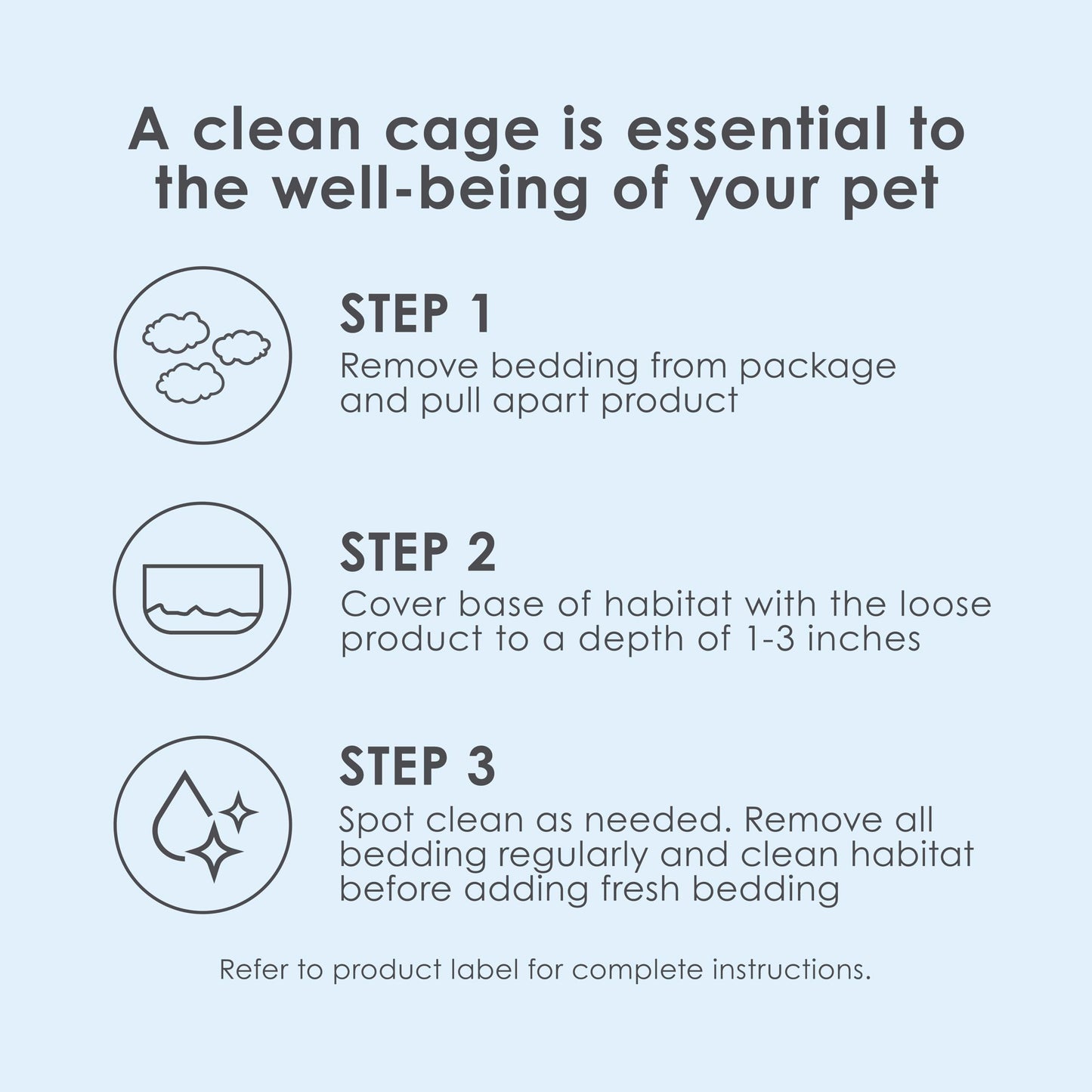 Kaytee Clean & Cozy White Paper Bedding, Made for Small Animals, 24.6 Liters