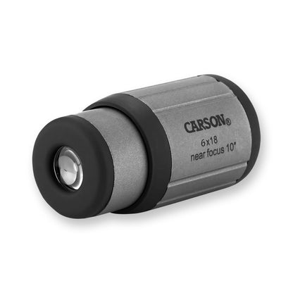 Carson CloseUp 6x18mm Close-Focus Monocular (CF-618)