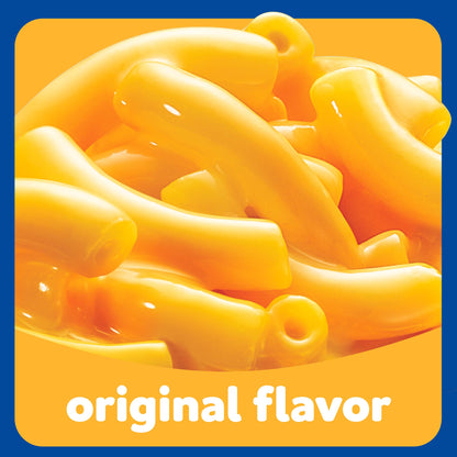 Kraft Easy Mac Original Mac & Cheese Macaroni and Cheese Dinner Microwavable Dinner, 18 ct Packets