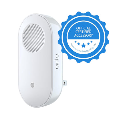 Arlo Video Doorbell 2K 2nd Generation & Chime 2 Bundle, 2K Doorbell Camera, 2-Way Audio, Package Detection, Motion Detection and Alerts, Built-in Siren, Night Vision, AVDK4001-100CNS, White