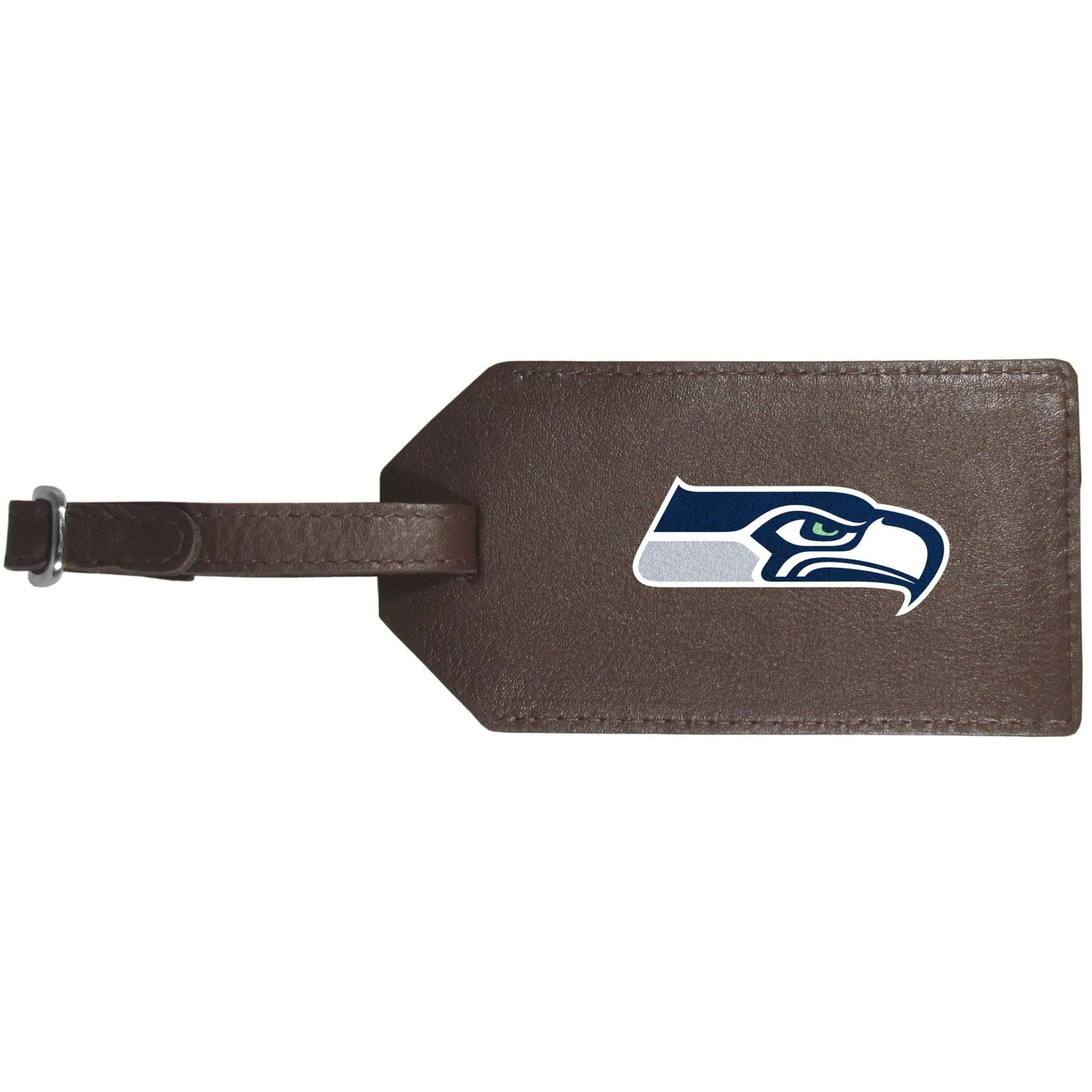 Siskiyou Seattle Seahawks Leather Luggage Strap, One Size, Team Colors