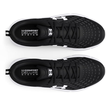 Under Armour Men's Charged Assert 10, (001) Black/Black/White, 16.5, US