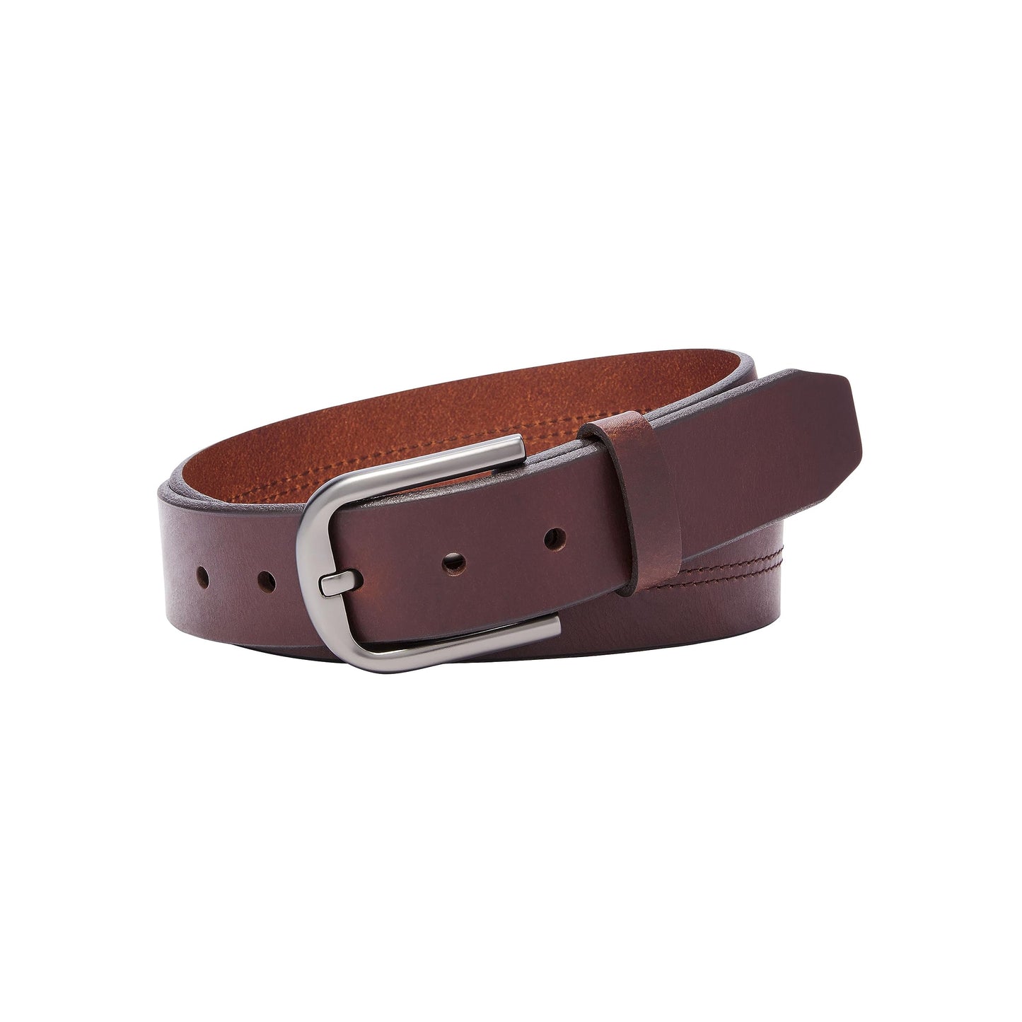 Fossil Men's Samson Leather Casual Jean Every Day Belt, Size 36, Brown
