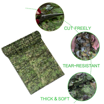 WINWAY Camo Netting Camouflage Net Bulk Roll Sunshade Mesh Net for Hunting Shooting Military Theme Party Decoration