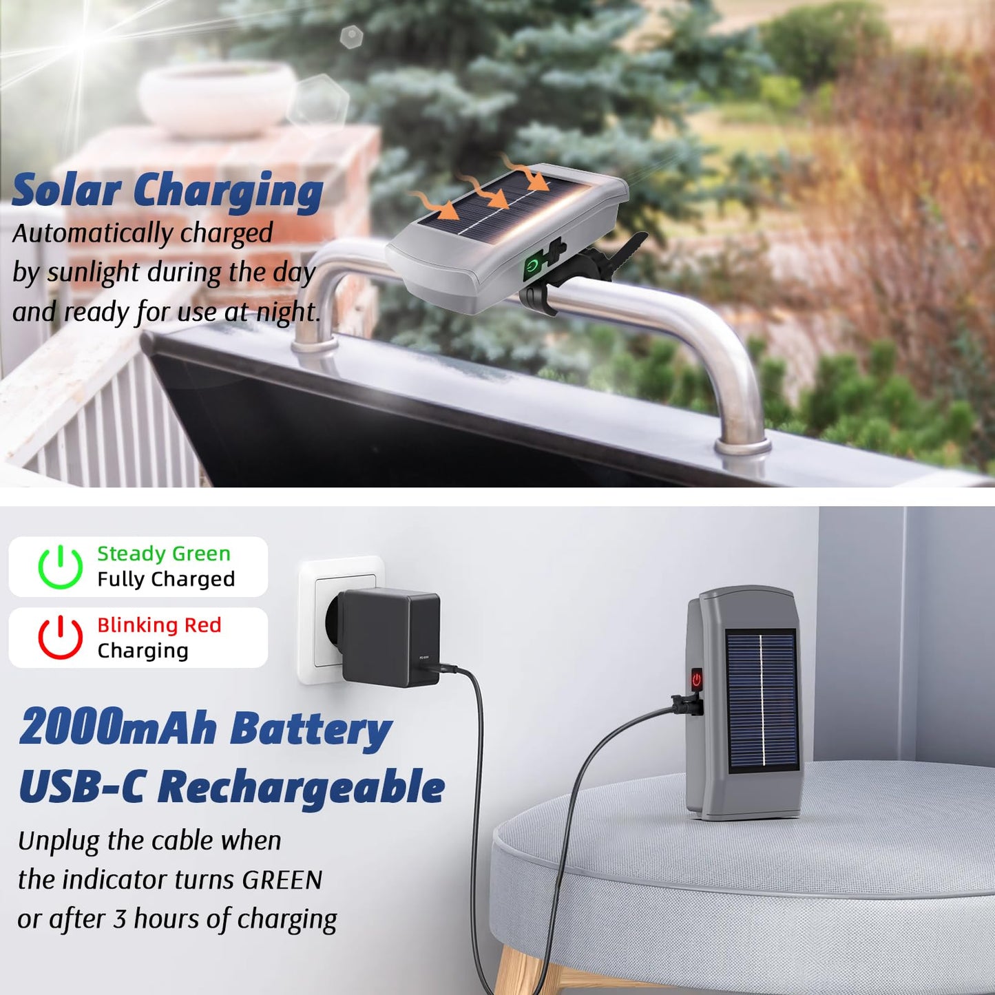 Solar Charging Barbecue Grill Light for Outdoor Grill, Automatic On/Off BBQ Light for Blackstone Griddle Accessories, Grill Accessories for Blackstone Grill, Perfect BBQ Gift for Men Women Him Her
