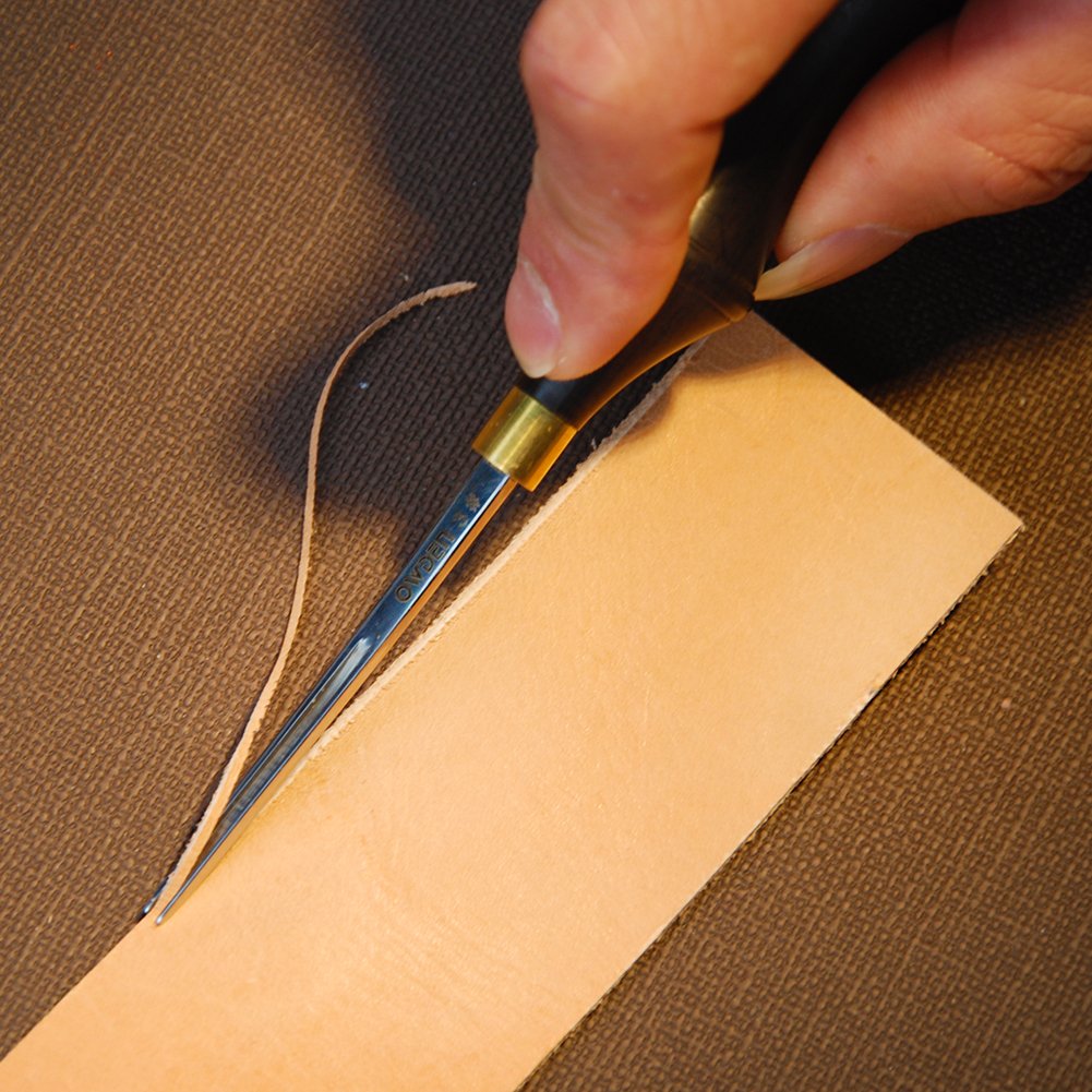 OWDEN Professional Leather Edge bevelers for Leather Craft (5#),Leather Tool.