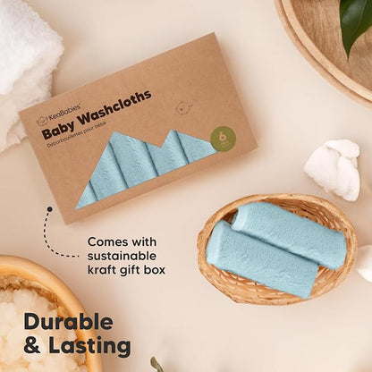 6-Pack Baby Washcloths