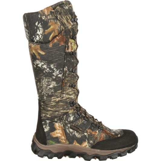 ROCKY Lynx Waterproof Snake Boot, Mossy Oak Break Up, Size 8.5(WI)