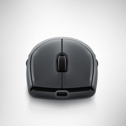 Alienware Wired/Wireless Gaming Mouse AW610M - 16000 DPI Optical Sensor, 350 Hour Rechargeable Battery, 7 Buttons, 3-ZONE 16.8m AlienFX RGB Lighting, Ergonomic - Dark Side of the Moon
