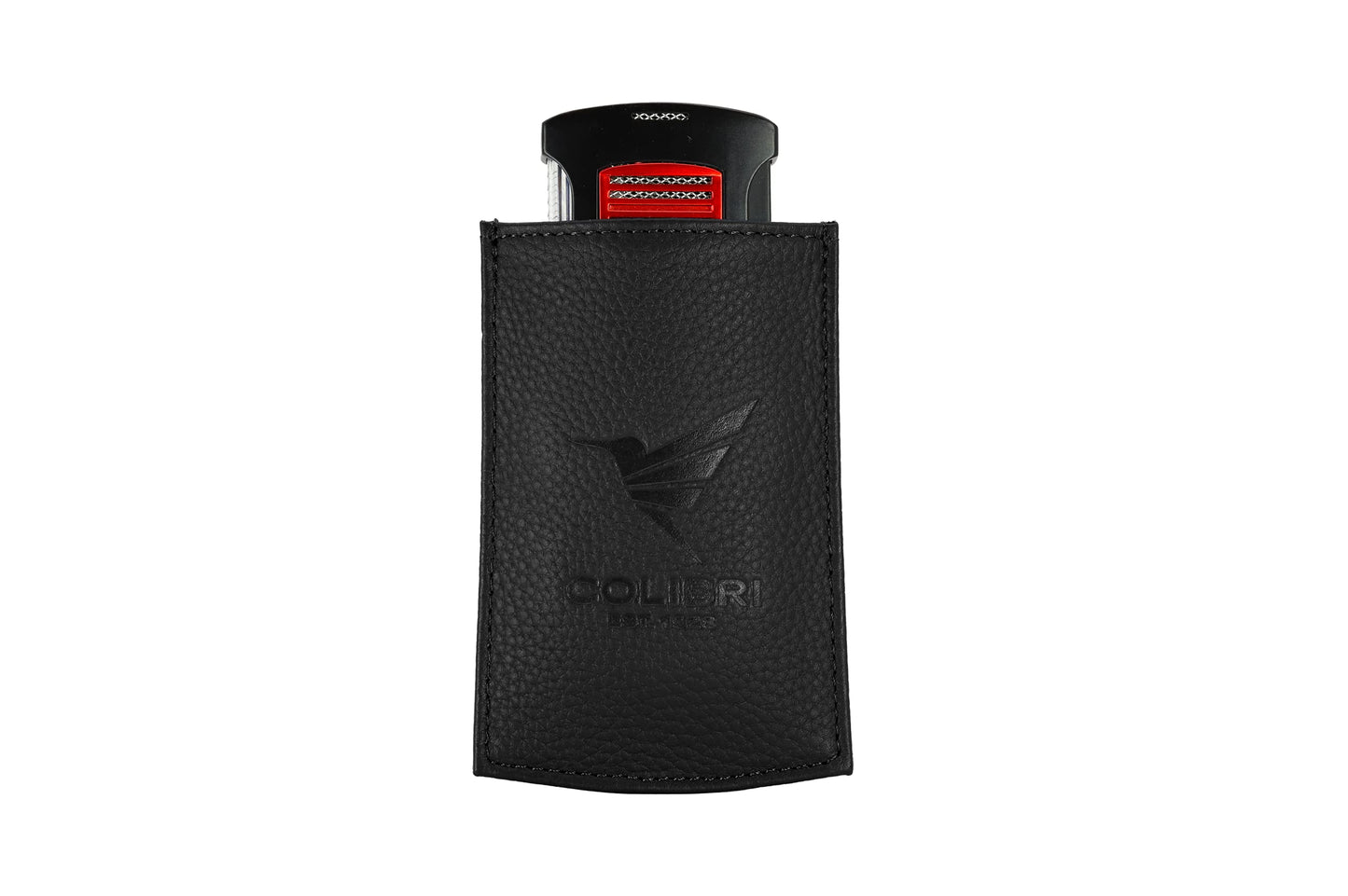 Leather Carrying case for lighters and Cutters (Black X-Large)
